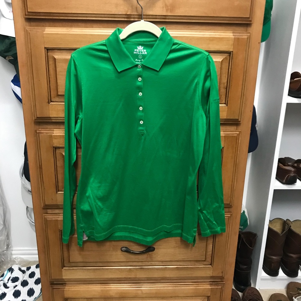 NWT Size L Peter Millar Golf Shirt